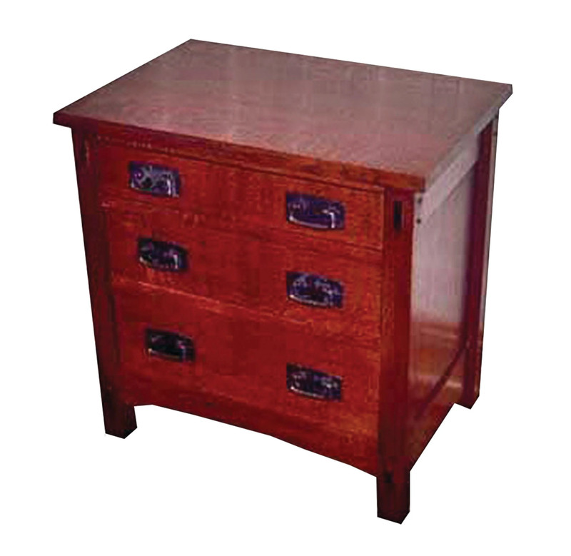 Woodworking Project Paper Plan to Build Mission Nightstand